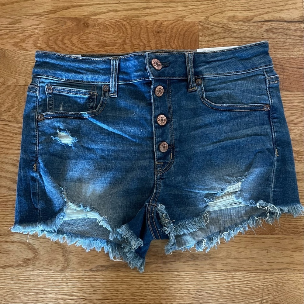 NWT AEO HI-Rise Super Stretch Shortie - Picture 5 of 16